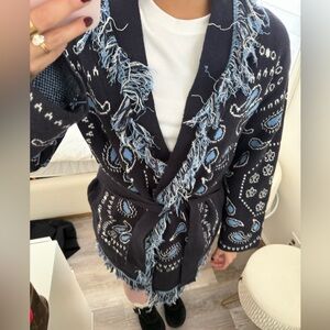 Paisley cardigan